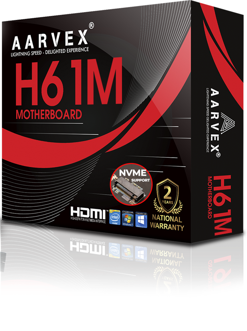Aarvex H61 Motherboard
