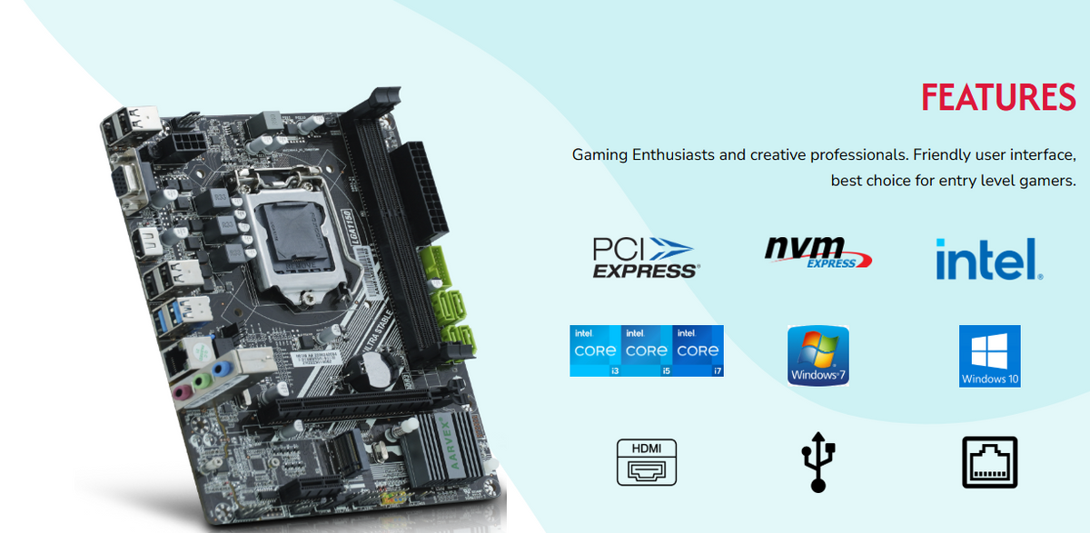 Aarvex H81 Motherboard