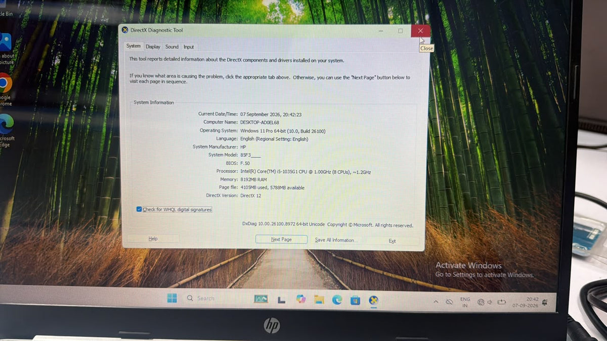 Hp Laptop 15s-gr0012AU